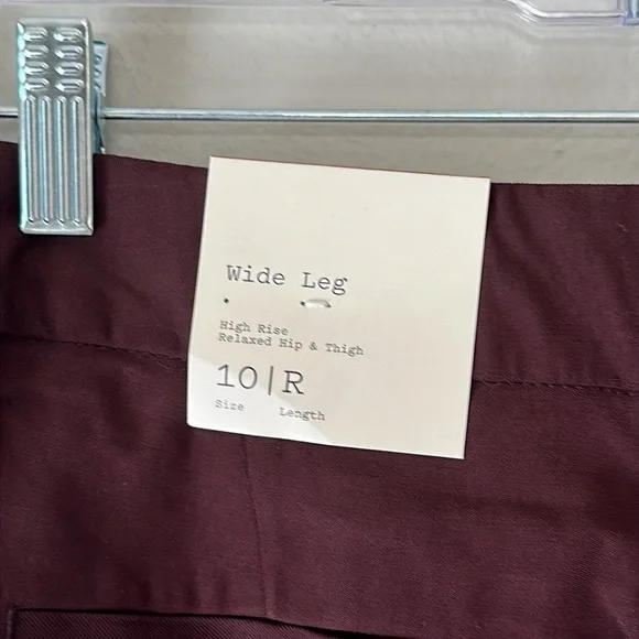 Women's Size 10 | R Wide Leg High Rise A New Day Pants - Picture 3 of 5